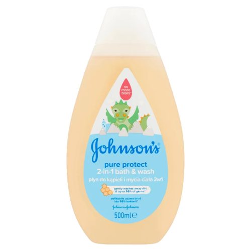 Johnson's Fürdető és Tusfürdő PureProtect 2in1 500ml