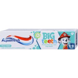 Aquafresh Fogkrém 50ml Big Teeth 6-8 Éves
