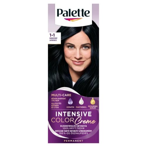Palette ICC Hajfesték C1 Zafírfekete