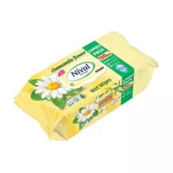 Nival Nedves Törlőkendő Kamilla 120db