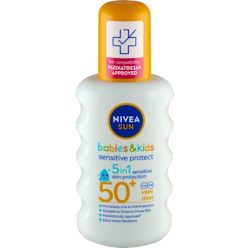   Nivea Sun Napozó Spray Babies&Kids 200ml Sensitive 50+ Faktoros
