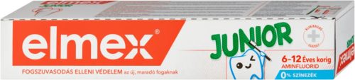 Elmex Fogkrém Junior 75ml 6-12 év