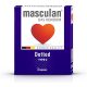 Masculan Óvszer 3db "2" Érdes (Lila)