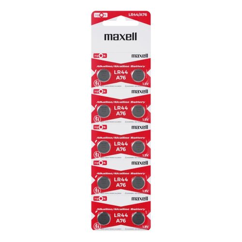 Elem MAXELL 2db gombelem LR44 1,5V
