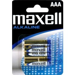 Elem Maxel 4 db Tartós Alkaline AAA