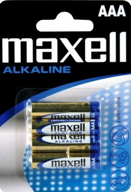 Elem Maxel 4 db Tartós Alkaline AAA