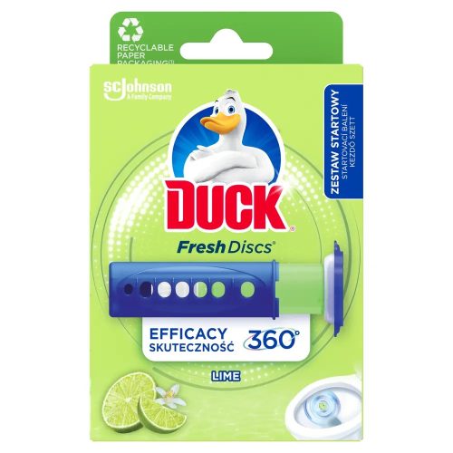 Duck WC öblítő korong 36ml Lime