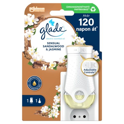 Glade Elektromos Készülék 20ml Szantálfa&Jázmin