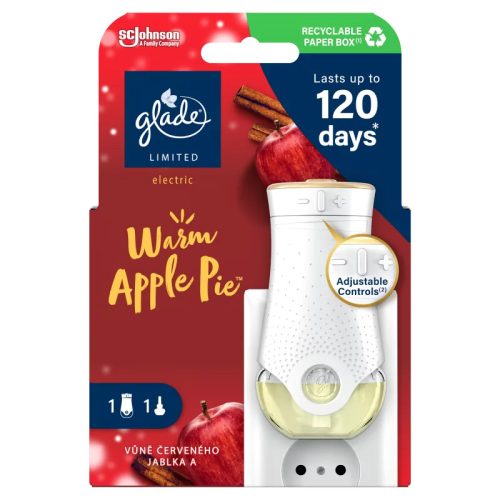 Glade Elektromos Készülék 20ml Warm Apple Pie