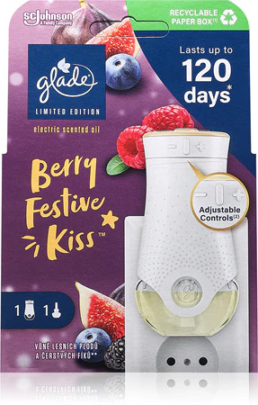 Glade Elektromos Készülék 20ml Berry Festive Kiss