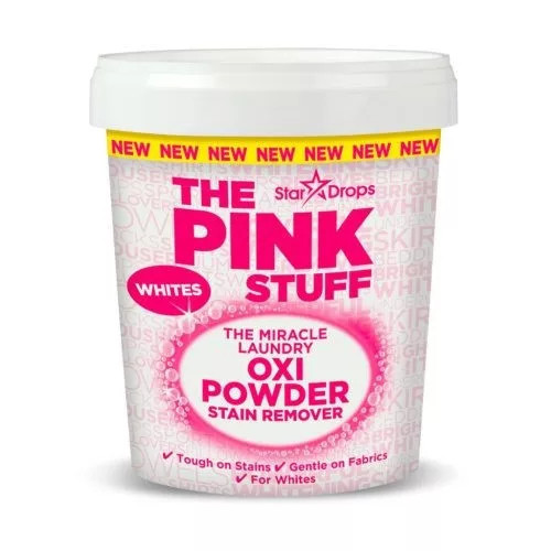THE PINK STUFF Folteltávolító Por 1kg Fehér Ruhákhoz