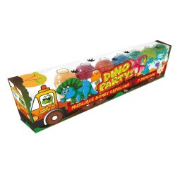 Dino/PARTY Truck Ajándékcsomag 7 Illatú Fürdőbombával