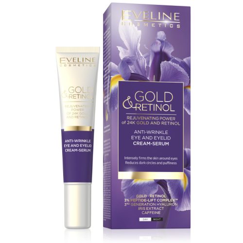 Eveline Szemkörnyékápoló 20ml Gold-Retinol