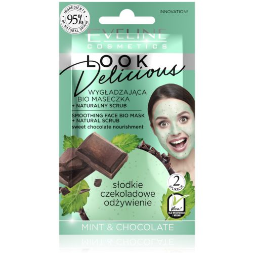 Eveline Arcmaszk 10ml Look Delicious Csokoládé