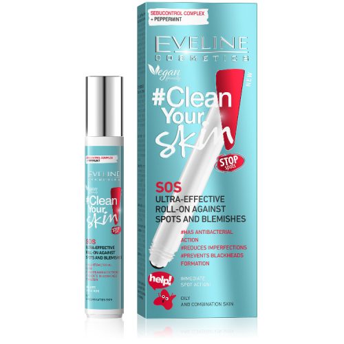 Eveline Clean Your Skin Pattanás elleni roll-on 15ml