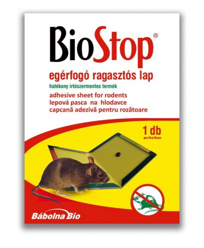 Biostop Egérfogó Ragasztós Lap