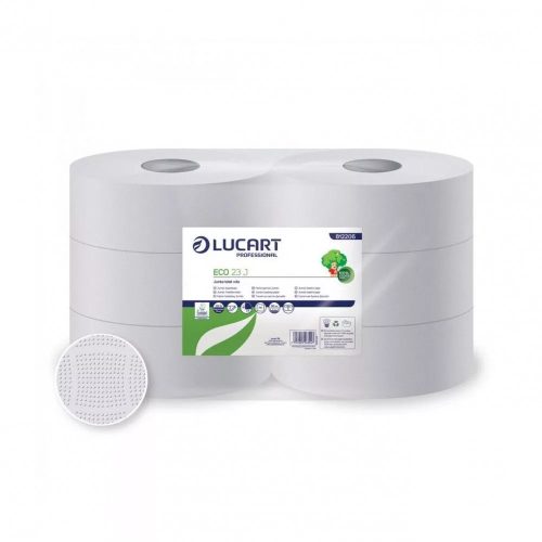 Lucart Eco 23 J Toalettpapír, 2 rétegű, fehér, 165m, 6 tekercs/zsugor