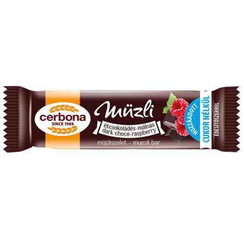 Cerbona Müzli Szelet Étcsokis-málnás 20g
