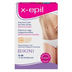  X-Epil Prémium Gélgyantacsík Bikinivonalra és Hónaljra 12db