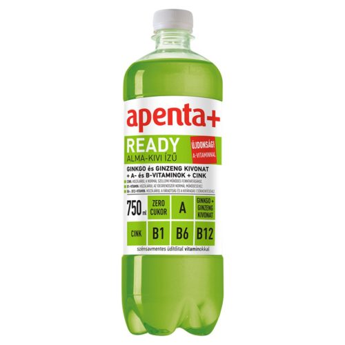 Apenta+ READY Alma-Kiwi ízű üdítőital 750ml