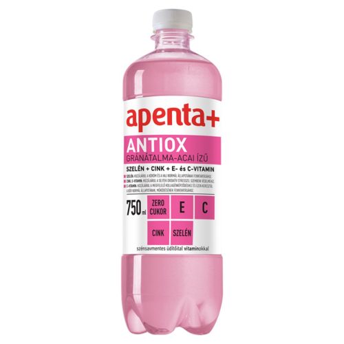 Apenta+ Antiox Gránátalma-acai ízű üdítőital vitaminokkal 750 ml