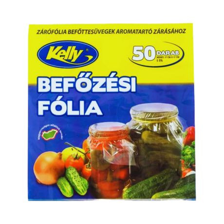 Befőző Fólia 50db Kelly