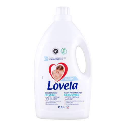 Lovela Baby Mosógél 2,9L Fehér Ruhákhoz 32 mosás