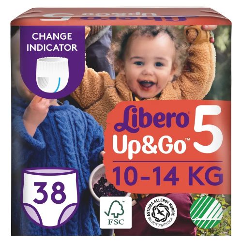 Libero Up&Go 5 Bugyipelenka (10-14 kg) 38 db