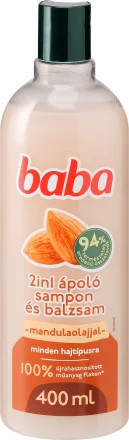 Baba Sampon és Balzsam 400ml 2in1 Minden Hajtípusra