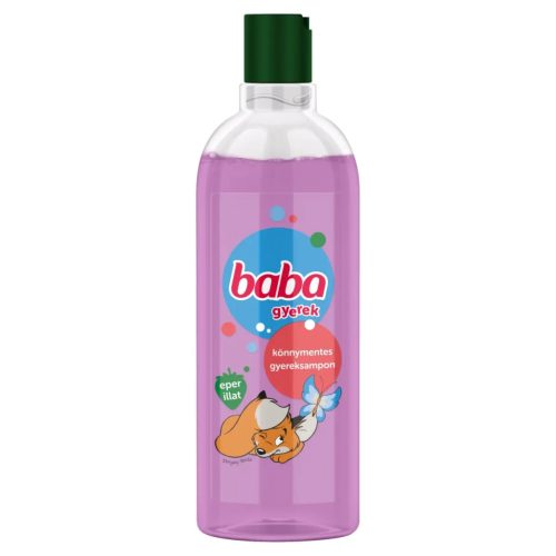 Baba Sampon 400ml Gyermek Könnymentes Eper