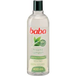 Baba Sampon 400ml Zsíros Hajra Organikus Zöld Tea