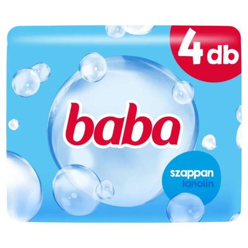 Baba Szappan 4 x 90g Lanolinos