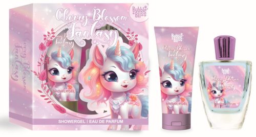 Bubble Bliss Szett Parfüm 50ml és Tusfürdő 100ml Unikornis