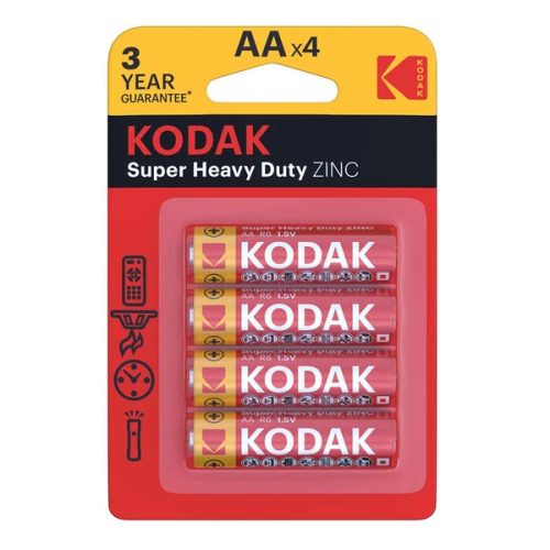 Elem Kodak Féltartós 4db AA