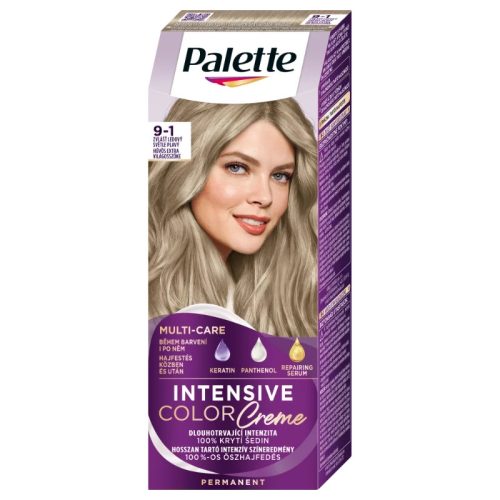 Palette ICC Hajfesték 9-1 Hamvas Extra Világosszőke