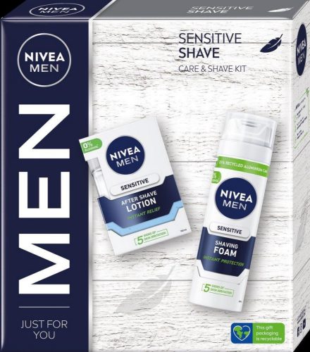 Nivea Men Ajándékcsomag Sensitive Shave